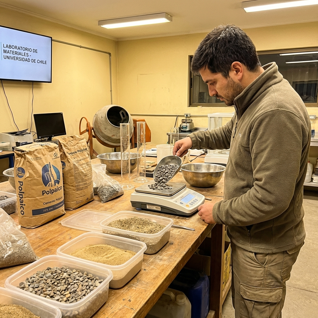 Dosificación de Materiales - Servicio de laboratorio ESUAMA